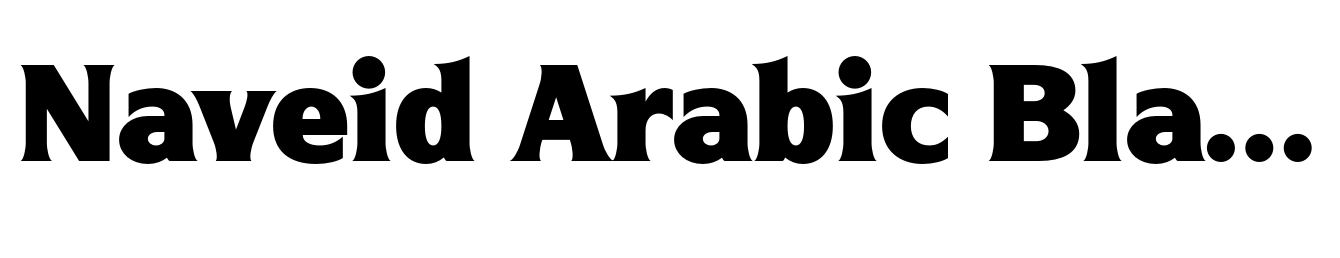 Naveid Arabic Black